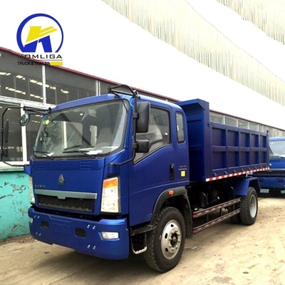 4-6L エンジン容量 4X2駆動ホイール 中国HOWOミニダンパートラック