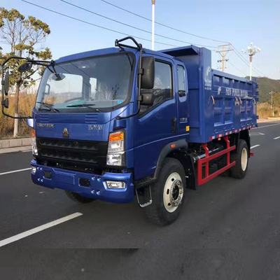 10 トンユーロII シノトラック HOWO 6 輪のダンプトラック 5 キュービックメートルの負荷容量