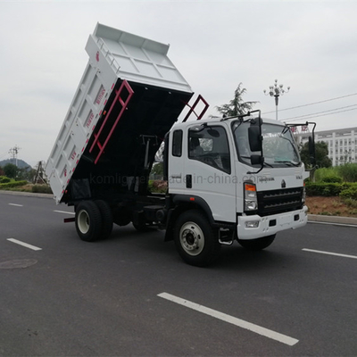Sinotruk 6輪 HOWO ミニダンプトラック 10立方メートル 1-10トンの負荷容量