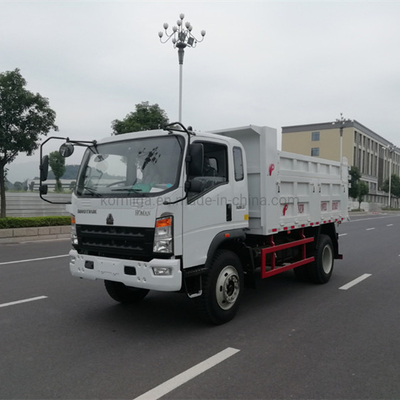 Sinotruk 6輪 HOWO ミニダンプトラック 10立方メートル 1-10トンの負荷容量
