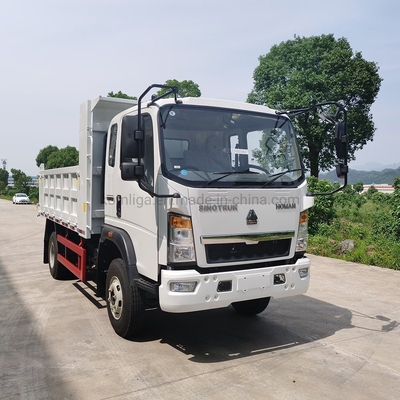 Sinotruk 6輪 HOWO ミニダンプトラック 10立方メートル 1-10トンの負荷容量