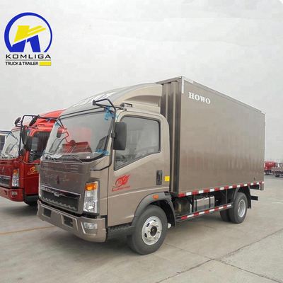 Sinotruk HOWO ホハン Cdw 4X2 ミニバン ボックス 貨物 3 トン ダンプ トラック 150hp