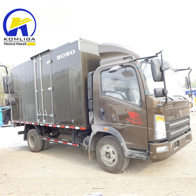 Sinotruk HOWO ホハン Cdw 4X2 ミニバン ボックス 貨物 3 トン ダンプ トラック 150hp
