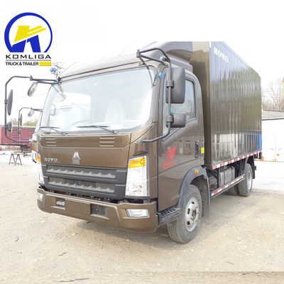 Sinotruk HOWO ホハン Cdw 4X2 ミニバン ボックス 貨物 3 トン ダンプ トラック 150hp