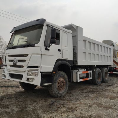 中古 Sinotruk 371HP 6*4 HOWO ダンプトラック 建設用重荷トラック