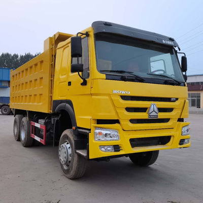 LHD/Rhd ドライブホイール 中古 Sinotruk HOWO 25-30トンの容量を持つ10輪のダンプトラック