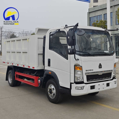 Sinotruk HOWO 4X2 ミニ貨物ダンプトラック Wly6t46トランスミッション 5995x2350x2620mm