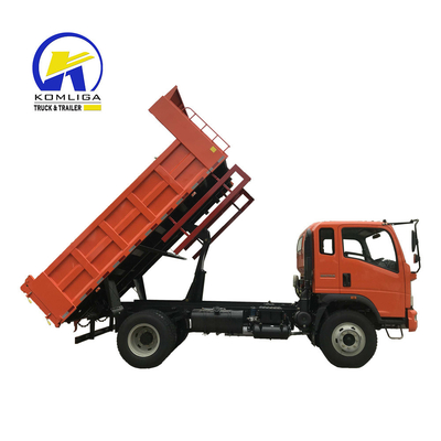 Sinotruk HOWO 軽型水力 4×2 4トン 5トン 小型ミニティッパーダンプトラック