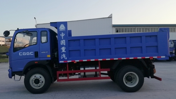 4-6L エンジン容量 Sinotruk HOWO ミニトラック 貨物 ダンプトラック 4.2 トン 後軸