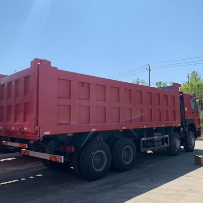 中古 シノトラック 8X4 12ホイール HOWO ティッパー 1 スリーパーとAC付き用ダンプトラック