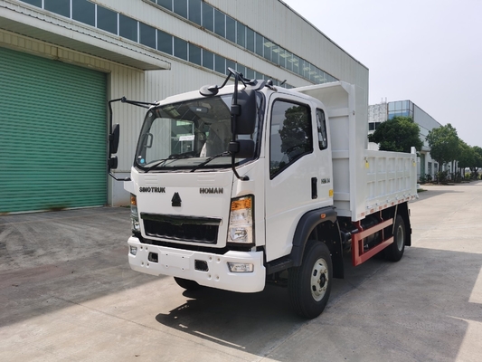 5-10t HOWO ミニトラック 6 1 のレバータイヤとLHD/Rhd 運転スタイルを持つダンプ貨物トラック
