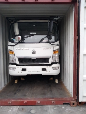 5-10t HOWO ミニトラック 6 1 のレバータイヤとLHD/Rhd 運転スタイルを持つダンプ貨物トラック