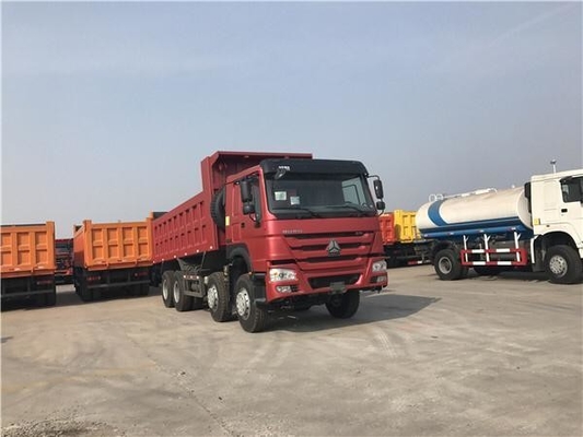 中古 シノトラック 8X4 12ホイールダンパー HOWO ティッパー 351-450hpの古用ダンパートラック