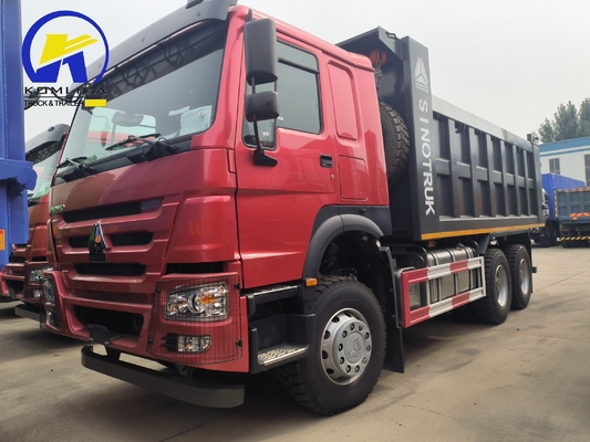 25トンの使用済みHOWO ターパーダンプトラック 6X4 10 ホイラー バケツ寸法 5600X2300X1500