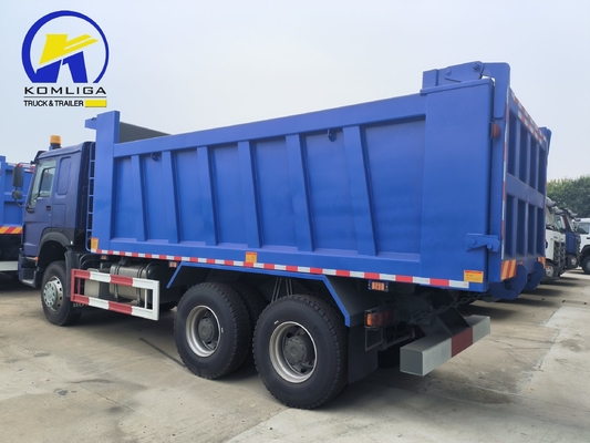 9トンの積載容量 シノトラック HOWO 6X4 10ホイール ダンパー ターパー ターピング ダンプ トラック