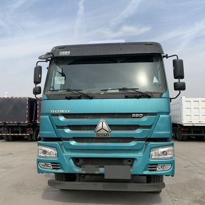 GCC認証済み 中古シノトラック HOWO 6X4 タンパウリンと 1200r20 タイヤのダンプトラック