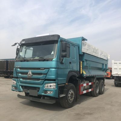 GCC認証済み 中古シノトラック HOWO 6X4 タンパウリンと 1200r20 タイヤのダンプトラック