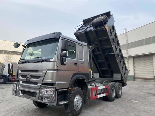 Zf8118 ステアリングシステム ユーロ 5 中古 HOWO 6X4 10 輪 ダブルアレックス付きダンプトラック
