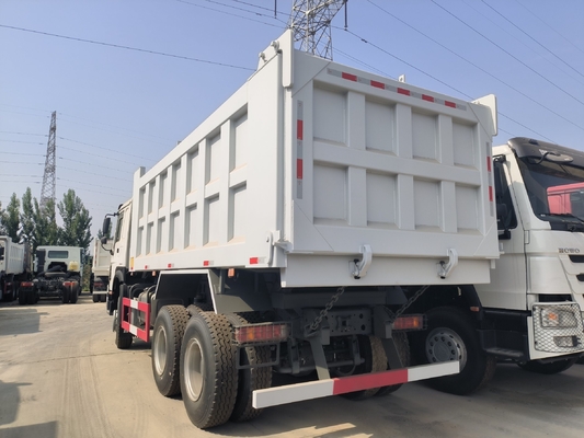 アフリカ市場でのダブルアレックス付きの中古HOWO 6X4 10ホイールダンプトラック