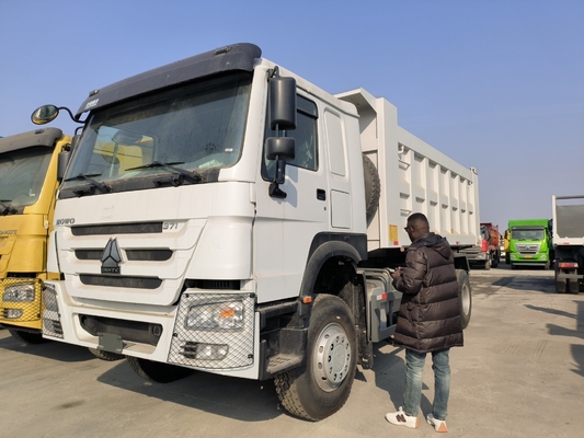 シノトルク HOWO 6X4 中古 ダンプ トラック 10 ホイール トリパー トラック アフリカ 21-30t 負荷容量