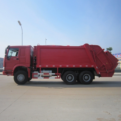 4. Sinotruk HOWO 6X4 336HP 20tons コンパクターゴミ箱 マックス.ドライブ速度 Km/H 90