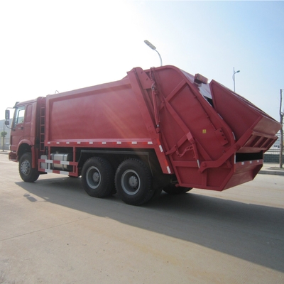 4. Sinotruk HOWO 6X4 336HP 20tons コンパクターゴミ箱 マックス.ドライブ速度 Km/H 90