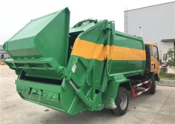 シノ トラック HOWO 4X2 ミニ 5 トン コンパクター ゴミトラック ユーロ2 排放基準のサイズ