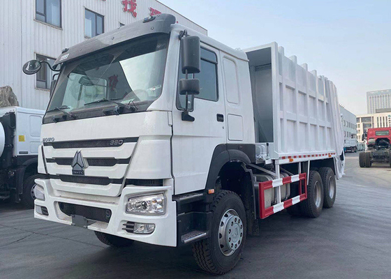 HW76 キャビンのタイプ 6X4 10ホイラーのゴミ箱 40Tのペイロード容量と水力システム