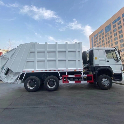 HW76 キャビンのタイプ 6X4 10ホイラーのゴミ箱 40Tのペイロード容量と水力システム