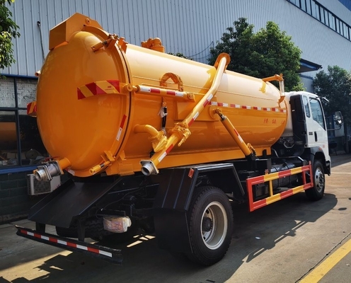 シノトルク HOWO 4X2 5m3 10m3 ユーロ2排出基準のセプティックトラック