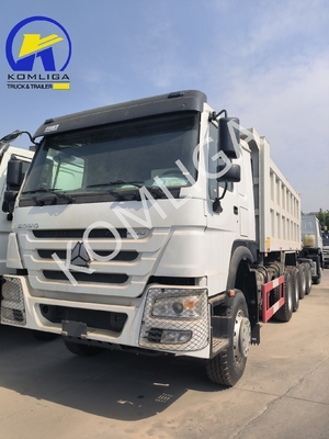 371 HP 6X4 ティッパー Sinotruk HOWO 座席 ≤5 とトランスミッション Hw19710 と使用されたダンプトラック