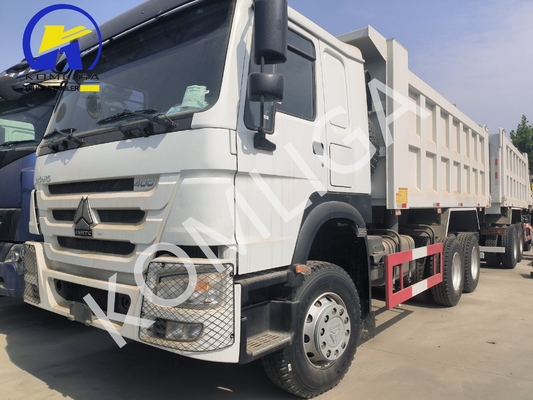 371 HP 6X4 ティッパー Sinotruk HOWO 座席 ≤5 とトランスミッション Hw19710 と使用されたダンプトラック