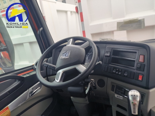 LHD/Rhd 中古シノトラック HOWO 10ホイール 6X4 ダンプトラック HW76 キャビンのティッパートラック