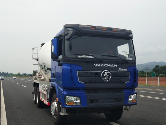 カスタマイズされた要求 中古 Shacman 8/9/10m3 パンプ付き中古コンクリートミキサートラック