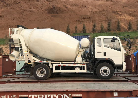 6輪小型4×2 3トンの5トンのコンクリートミキサートラックミニ