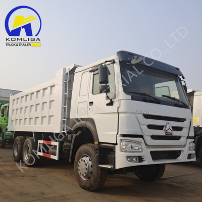 A/C Sinotruk HOWO 10ホイール 371HP トラックダンプ 21-30t 負荷容量