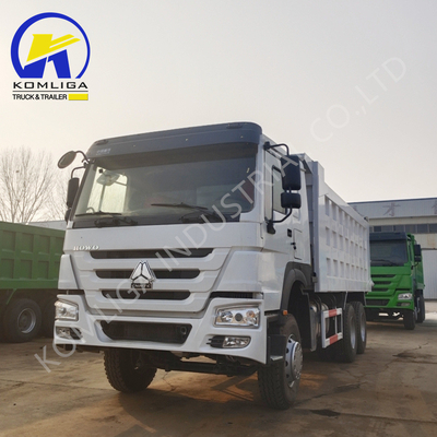 A/C Sinotruk HOWO 10ホイール 371HP トラックダンプ 21-30t 負荷容量
