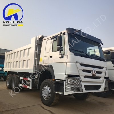 A/C Sinotruk HOWO 10ホイール 371HP トラックダンプ 21-30t 負荷容量