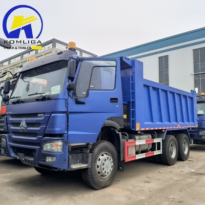 Sinotruk HOWO 6X4 10ホイール 371HP 中古トラック デンプ ベントラルティッパー ハイドロリックリフティング