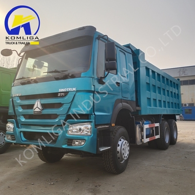 フロントリフティングスタイル HOWO 6X4 10ホイール 371HP ミニティッパー 有料で二用ダンプトラック