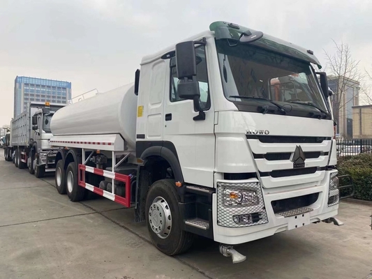 371HP 6X4 20000L 25000L 水タンク トラック Zf8118 ステアリングとPTOトランスミッション