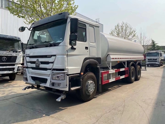 371HP 6X4 20000L 25000L 水タンク トラック Zf8118 ステアリングとPTOトランスミッション