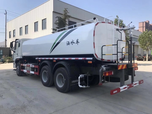 371HP 6X4 20000L 25000L 水タンク トラック Zf8118 ステアリングとPTOトランスミッション