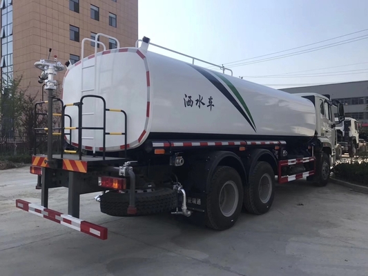 371HP 6X4 20000L 25000L 水タンク トラック Zf8118 ステアリングとPTOトランスミッション