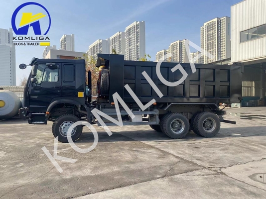 中古 シノトラック HOWO 6X4 371HP ターパーダンパー 前軸9トンの負荷容量
