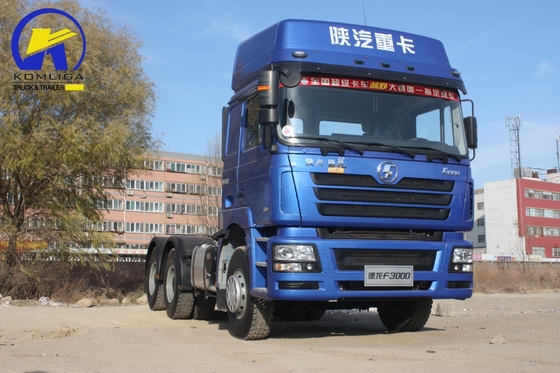 中古 Shacman F3000 6X4 10ホイールセミトレーラー ヘッドプライムムーバー 375HP タイヤ認証 GCC