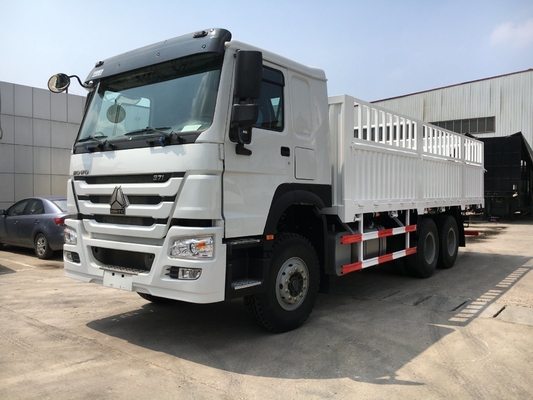 シノトルク・ドンフェング 371HP 重荷バン ボックス HOWO 貨物トラック 6X4 負荷容量 31-40t