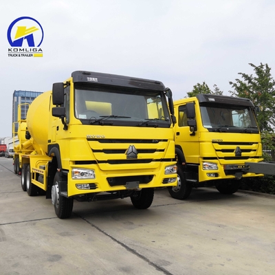 40トンの容量 HOWO 6X4 10立方メートル 建物用セメントミックストラック ZZ1257N3841W