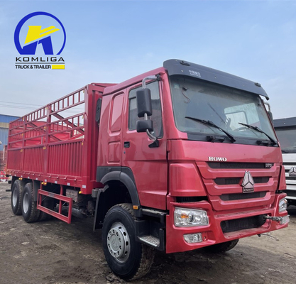シノトラック HOWO 中古 6X4 10ホイール フェンス トレーラー トラック ドリー フルサイド 壁板 コンテナ 貨物 トラック