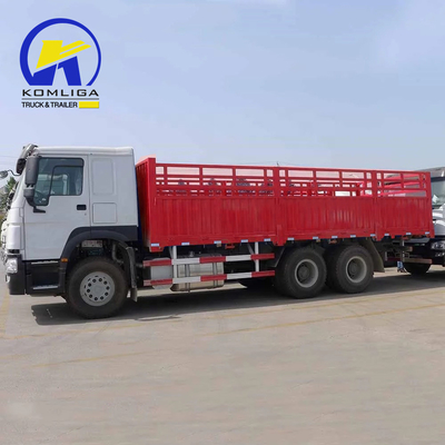 シノトラック HOWO 中古 6X4 10ホイール フェンス トレーラー トラック ドリー フルサイド 壁板 コンテナ 貨物 トラック